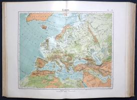 Nagy magyar atlasz. 158 színes főtérkép és kétszázötvenhét melléktérképpel és névmutatóval. Erődi Bé...