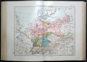 Nagy magyar atlasz. 158 színes főtérkép és kétszázötvenhét melléktérképpel és névmutatóval. Erődi Bé...