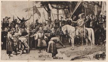 Honfoglalás. Történelmi társasjáték.
[Budapest, 1935]. [Kiadó és nyomda nélkül]. 6 játéktábla, 3x36...