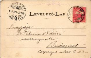 1905 Törökszentmiklós, Római katolikus templom, Piac tér, Külley Béla üzlete, piac. Szigeti Henrik u...