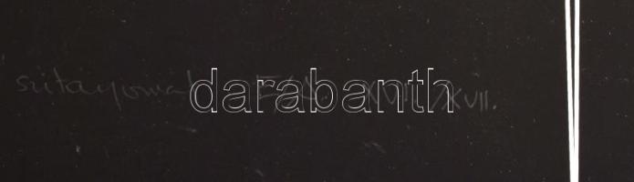 Olvashatatlan jelzéssel: "Hommage a A. Calder". Szitanyomat, papír. Művészpéldány E/A. XVI...