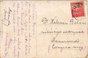 1915 Kaposvár, Turul szálloda, kávéház. Szabó Lipót kiadása (EB)