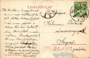 1908 Budapest XII. Svábhegy, kilátás a Kis-Svábhegyről, villák, Bányás Ágoston. Kohn és Grünhut kiad...