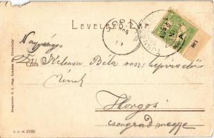 Tusnádfürdő, Baile Tusnad; Csukás tó, vasútállomás. Dragomán S. I. cég kiadása / railway station, La...