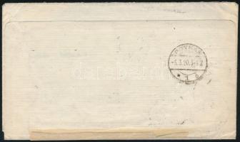 1920 Ajánlott levél / Registered cover "TORUN"