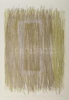 Olvashatatlan jelzéssel: Gesztusok. Litográfia, papír. Művészpéldány E.A. 22/17 számozással. 45x31 cm