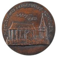 Nagy József (1931-2022) 1982. "Miskolci-Avasi Református Templom / SIDEUS NOBISCUM QUISCONTRA N...