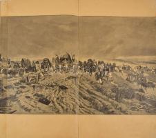 A magyarok bejövetele. Feszty Árpád körképe. Bp., 1895, Könyves Kálmán Rt. (M. Kir. Államnyomda), 4 ...