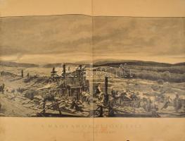 A magyarok bejövetele. Feszty Árpád körképe. Bp., 1895, Könyves Kálmán Rt. (M. Kir. Államnyomda), 4 ...