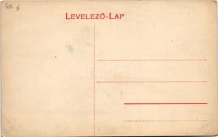 Nagybecskerek, Zrenjanin, Veliki Beckerek; Gizella-part, DDSG (DGT) uszály, csónakázók / Gisella-Qua...