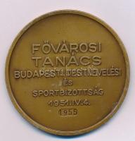Iván István (1905-1968) 1951. "Váltófutás a felszabadulás ünnepére / Fővárosi Tanács, Budapesti...