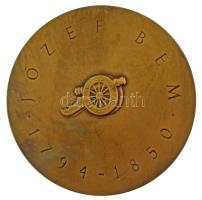 Lengyelország DN "Bem József 1794-1850" kétoldalas bronz emlékérem (70mm) T:AU Poland ND &...