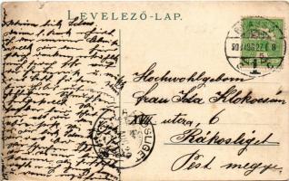 1908 Brassó, Kronstadt, Brasov; Piac tér, J. L. &amp; A. Hesshaimer, Heinrich Wagner, Wilhelm Sc...