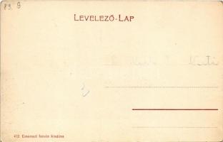 Verbó, Vrbové; Totale / látkép a zsinagógával. Emanuel István kiadása / general view with synagogue ...