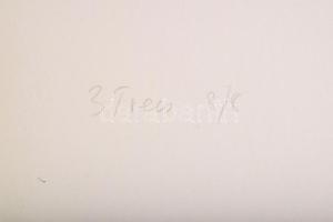 Heather Allen (-): Három fa (3 trees), 2005. Litográfia, papír. 8/8 számozással. 21x12 cm