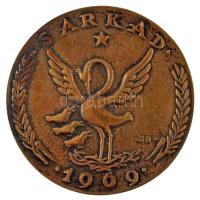 Búza Barna (1910-2010) 1969. "Országos Fúvószenekari Találkozó / Sarkad 1969" kétoldalas, ...