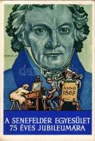 A Senefelder Egyesület 75 éves jubileumára / 75th anniversary of the Senefelder Association s: Wenczel M. (EK)