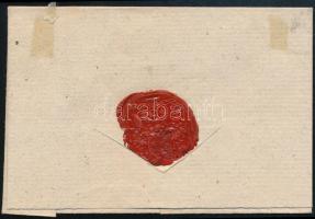 1839 Portós levél / Unpaid cover to Szeged "Temesvár" (Gudlin 150 p)