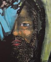 Olvashatatlan jelzéssel: Alakok (olvashatatlan címmel). Computer print, papír. 54x34 cm