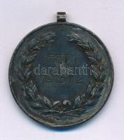 1913. "FERI 1913 II/2." kétoldalas, jelzett Ag díjérem füllel (12,28g/0.800/33mm) T:XF, patina