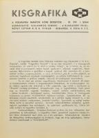 1972-1980 Kisgrafika, Kisgrafika Barátok Köre Értesítő, komplett évfolyamok. Többek közt Reich Károl...