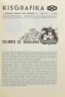1981-1989 Kisgrafika, Kisgrafika Barátok Köre Értesítő, nem komplett évfolyamok, össz. 14 lapszám. T...