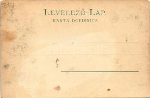 Zágráb, Agram, Zagreb; Rudolfova vojarna / Rudolf laktanya. Stengel &amp; Co. 8594. / K.u.K. mil...