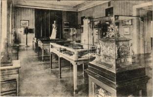 Budapest I. Múzeum-terem az Erzsébet Királyné (Sisi) Emlékmúzeumban (Budai vár), belső