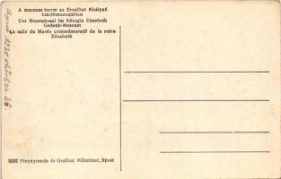 Budapest I. Múzeum-terem az Erzsébet Királyné (Sisi) Emlékmúzeumban (Budai vár), belső