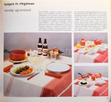 4 db szakácskönyv - A szépen terített asztal; Régi idők receptjei; Szakácskönyv mikrohullámú készülé...