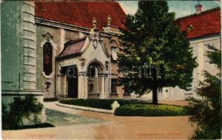 Tápiógyörgye, Györgyey kastély bejárata. Hangya kiadása (EK)