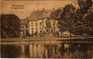 Tápiógyörgye, Györgyey kastély. Hangya kiadása (EK)