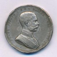 1914. "Ferenc József II. osztályú Ezüst Vitézségi Érem" jelzetlen Ag kitüntetés mellszalag és fül nélkül. Szign.: "Tautenhayn" T:VF, nagyobb peremhibák Hungary 1914. "Silver Gallantry Medal, IInd Class" Ag decoration without hallmark- ribbon- and ear. Sign.: "Tautenhayn" C:VF, huge edge errors NMK 133.