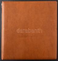 NSZK szép és teljes gyűjtemény 1977-1989 Lindner előnyomott falcmentes albumban, barna gyűrűs borító...