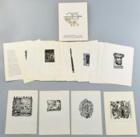 Kisgrafika Barátok Köre 25. Jubileumi emlékmappa a K.B.K. megalakulása 25. évfordulójára. Bp., 1984,...