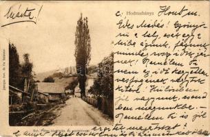 1910 Hodrusbánya, Banská Hodrusa (Hodrushámor, Hodrusa-Hámre); Szent Péter kápolna és a postahivatal. Joerges özvegye és fia kiadása / chapel, post office (EK)