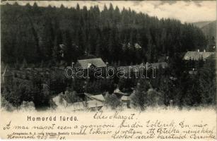 1905 Homoródfürdő, Homoród-fürdő, Baile Homorod; fürdő. Dragomán S. J. kiadása / spa (EK)