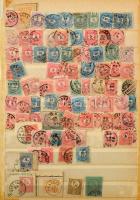 Sok - sok ezer Krajcáros és Turul bélyeg közte szép / olvasható bélyegzések valamint több száz darab...