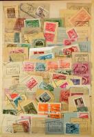 Sok - sok ezer Krajcáros és Turul bélyeg közte szép / olvasható bélyegzések valamint több száz darab...