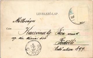 1908 Kassa, Kosice; Felsőbb leányiskola / girls school (fl)