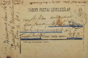 cca 1907-1918 Kökényessy Szilárd, az Osztrák-Magyar Cs. és Kir. Haditengerészet hajógépészének level...