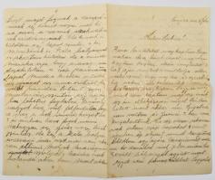 cca 1907-1918 Kökényessy Szilárd, az Osztrák-Magyar Cs. és Kir. Haditengerészet hajógépészének level...