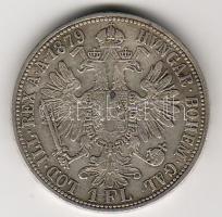 Ausztria 1879 1Fl ezüst T:3/4