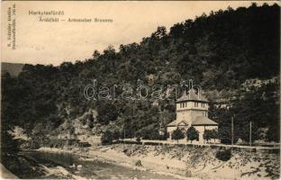 1911 Herkulesfürdő, Baile Herculane; Artézi kút. R. Krizsány kiadása / Artesischer Brunnen / well, fountain (EK)