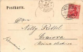 1903 Berlin, Café Bauer, Hotel, montage (EK)