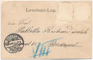 1900 Herkulesfürdő, Baile Herculane; Herkulesfürdői dudások, erdélyi folklór. Emil Jäger kiadása / H...