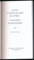 Karthauzi (II.) Guidó: Levél a szemlélődő életről - Tizenkét elmélkedés. Bp., 2020, L'Harmattan...