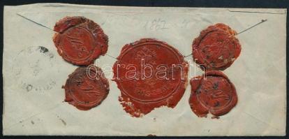 ~1865 Franco cover "SATTEL-NEUDORF"