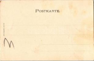 Norderney, Kaiserdenkmal. Verlag von Herm. Braam, Georg Kugelmann / monument. montage with horseshoe...