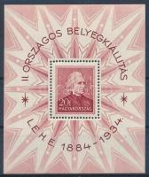 1934 LEHE blokk (40.000) (apró lyuk és gumihiba)